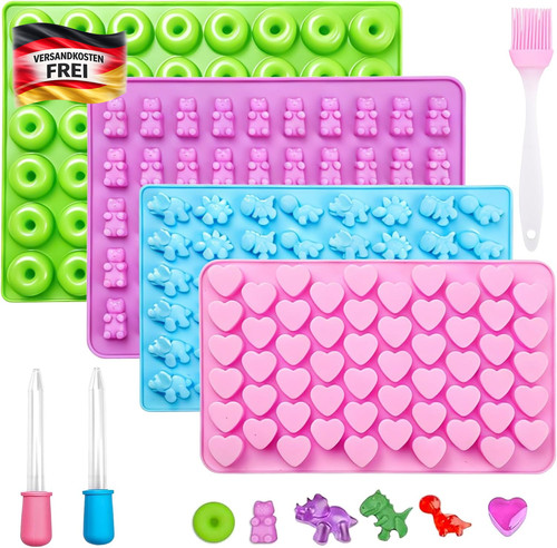 Silikonform gummibärchen herz - silikonform,