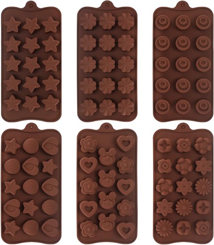 Silikon pralinenformen - 6x,