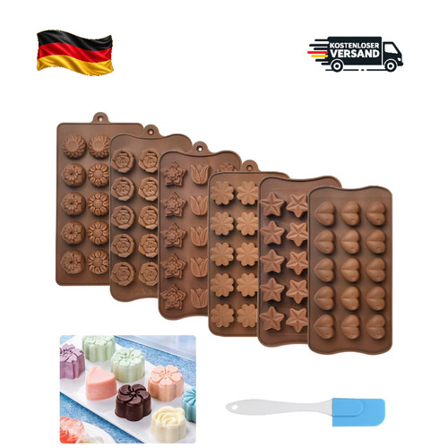 Stück schokoladenform - 6,