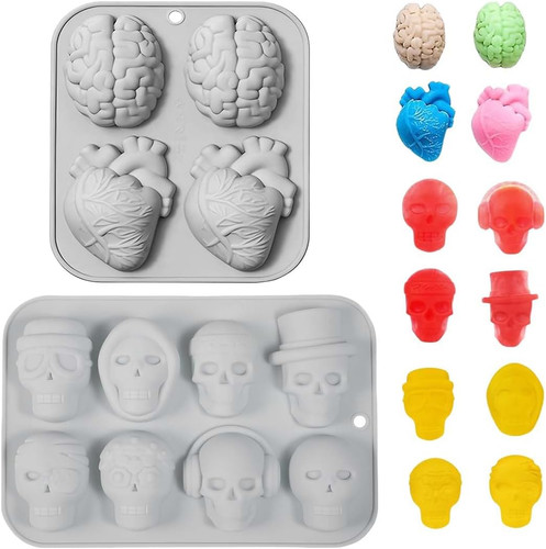Halloween silikonformen set - halloween,