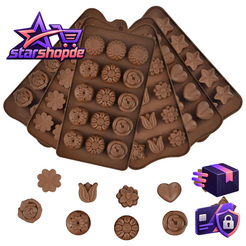 Pralinenform silikon set - pralinenform,