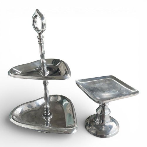 Herz etagere stöckig - herz, metall