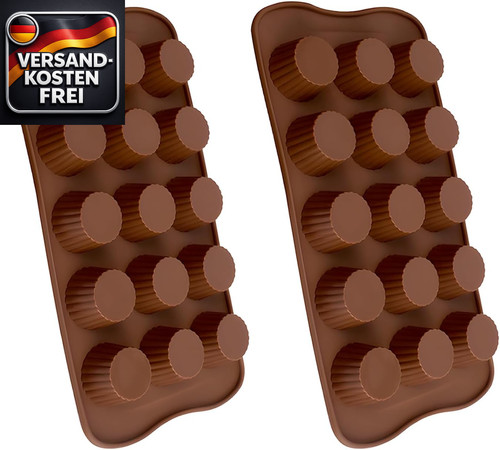 Silikon pralinenform set - silikon,